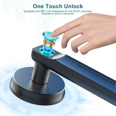 China Smart Fingerprint Door Lock, Keyless,Biometric Door Lock, Biometric Door Lock, Room Door Lock For Bedroom / Office for sale