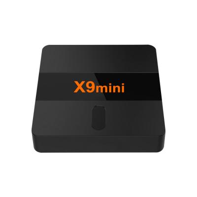 Chine Téléviseur à la maison X9 Mini Android 9.0 Smart TV Box HD 4K WiFi TV Box Lecteur vidéo réseau sans fil à vendre
