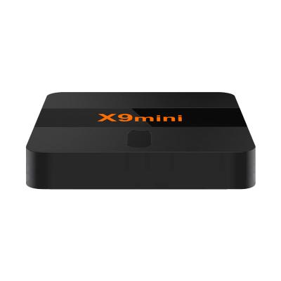 China Home TV X9 MINI Custom OEM Android Player Box 4K Android WiFi TV Box Android 9 for sale