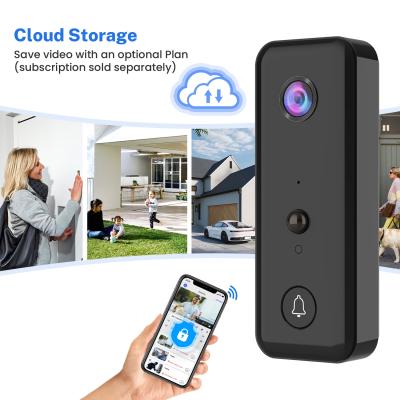 Chine H9 Doorbell Smart Home Dingdong 720P Smart Security Devices Smart Phone Wireless Wifi Door Bell Camera Ring Smart Video à vendre