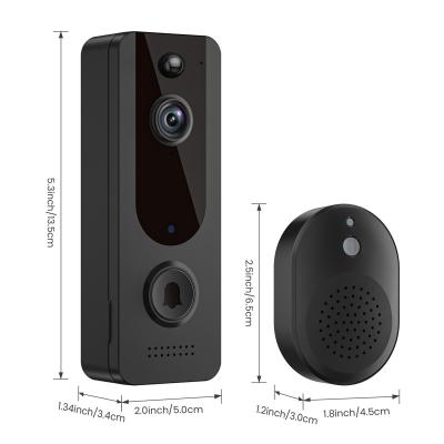 China Smart Wireless Doorbell 720P Camera Smart AppDoor Bell With Smart Home Security Ring Door Bell For Home Te koop
