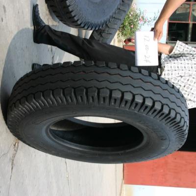 China Heavy Duty Nylon Bias Ply Truck Tires 1200-24 Low Rolling Resistence for sale