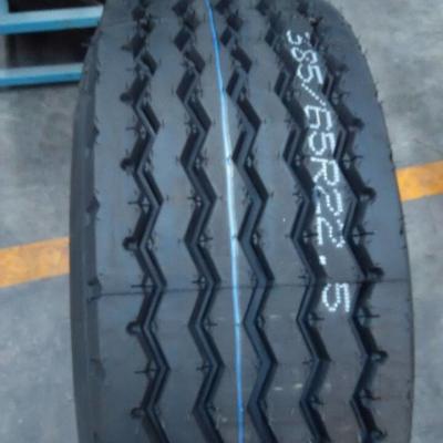 China 22.5 RIM Truck And Bus Radial Tyres 385/65R22.5 100000kms for sale