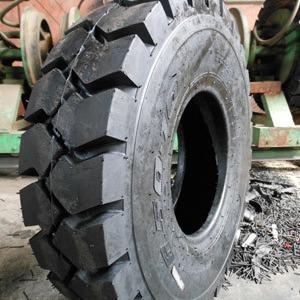 China 6.50-10 Bias Solid Rubber Industrial Forklift Tires Diameter 600mm for sale