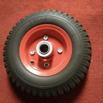 China Solid Hand Truck Rubber Wheels 250-4 CCC ISO9001 SONCAP for sale