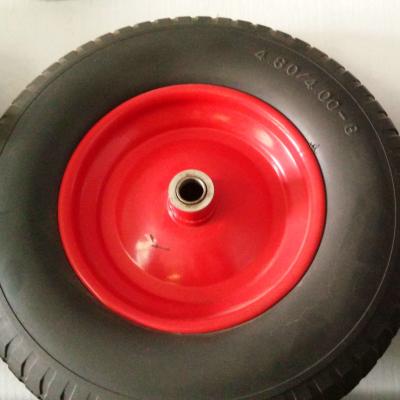China ISO CCC ruedas de goma sólidas de 8 pulgadas 480/400-8 1000g 820g 2230g en venta