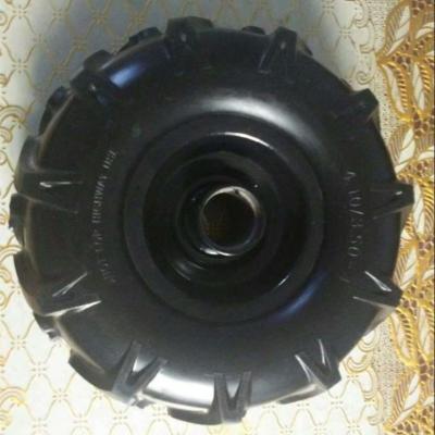China Small Solid Rubber Wheels 410/350-4 for sale