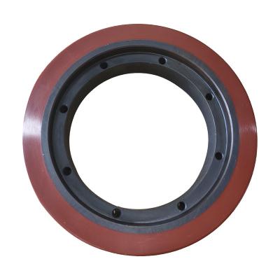 China 175mm Polyurethane Roller Wheels Replacement For AGV for sale