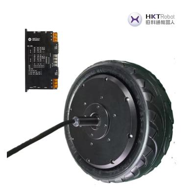 China AGV Electric Hub Motor Wheel 15Arms Rated Current 500kg for sale