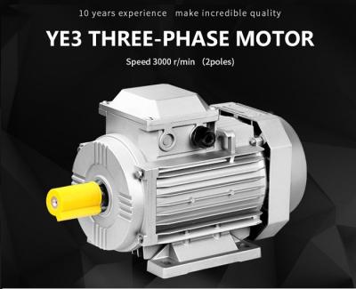 China High Efficiency AC IE3 Motor, Energy Efficient Induction Motor Cast Iron Body for sale