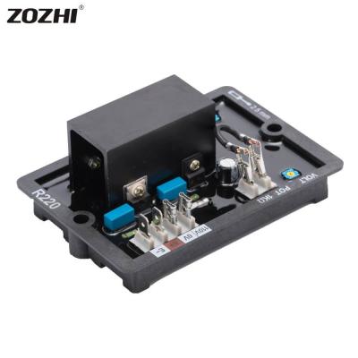 China Big Current 5KW Alternator Easy Spare Parts AVR R220 Voltage Regulator AC Three Phase for sale