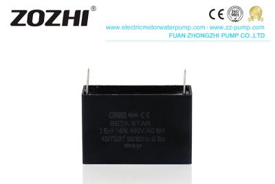 China 16uF Capacitance 450V Small Volume Capacitor For Clothes Washing Machine for sale