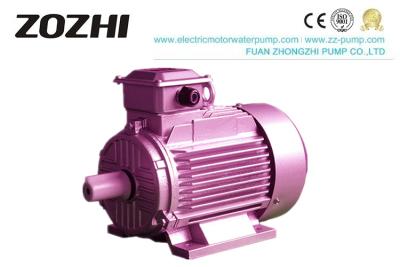 China CE trifásico de la eficacia alta del motor de inducción eléctrica del refrigerado con ventilador 5.5KW certificado en venta