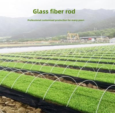 China Lightweight Fiberglass FRP Rod For Agricultural Greenhouse Tunnel Support for sale