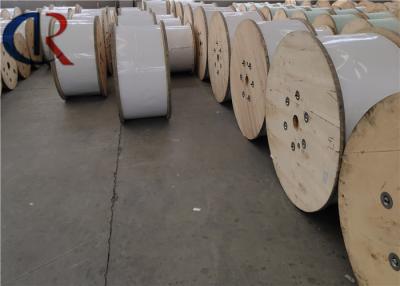 China Material branco de KFRP, plástico reforçado de Aramid do cabo de fibra ótica fibra interna à venda