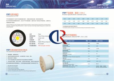 China Aramid FRP Strength Member Tensile Strength ≥1700MPA Plywood Reel for sale