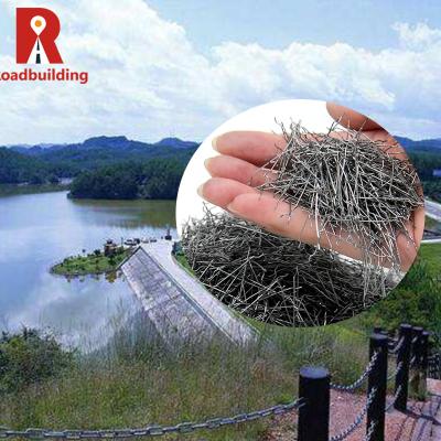 China 6mm Micro Stainless Steel Fibre for Concrete Alloy or Not Hooked Ends for sale