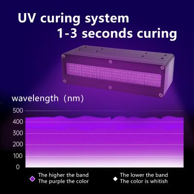 China 600W UV LED Curing Lamp 365nm 385nm 395nm 405nm High Power UV Ink Glue 3D Printing Curing System Special Curing Lamp for sale