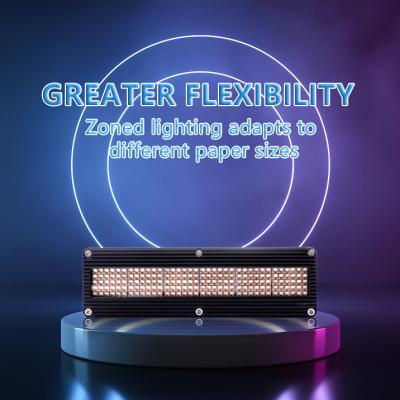 China UV LED Curing Lamp 300*20 Water Cooling Curing System 300 UV Purple Light For Printer UV LED Curing Lamp 395nm Te koop