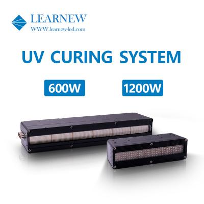 China UV LED Curing System Super Power 600W 1200W 395nm 120° Water cooling High power SMD or COB for UV Curing for sale