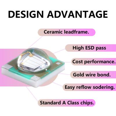 China 10W Learnew integrado Led Cob Chip 5.0x5.0MM de alta potencia en venta