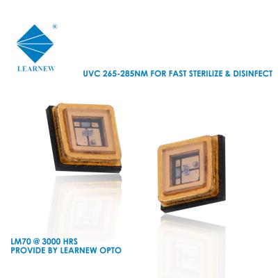 China Optische UVC LED Diode der Energie-35mw des Chip-150ma 200ma 254nm 2W LED zu verkaufen