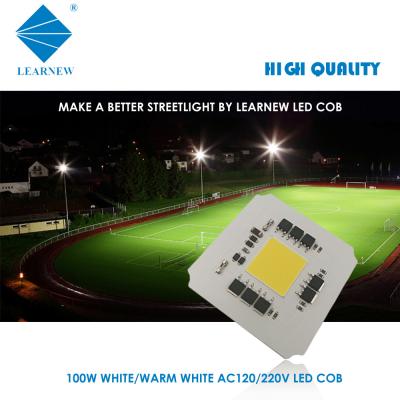 China eficiência elevada de alumínio super 110-120lm/w da ESPIGA do diodo emissor de luz da C.A. da microplaqueta de aleta 6000K 100W 220V à venda