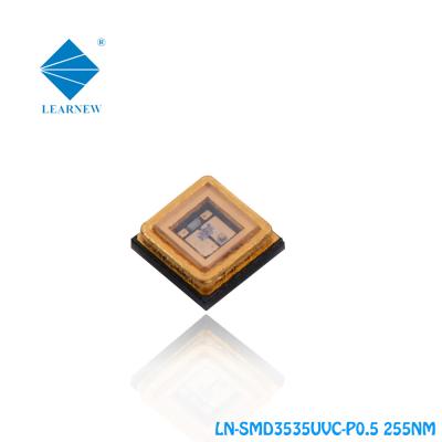 China Carcaça revestindo UV UVC do diodo emissor de luz ALN da microplaqueta 120DEG SMD do diodo emissor de luz do GV 8.0V à venda