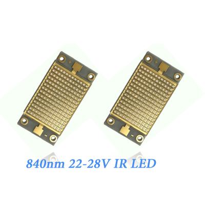 China 5025 840nm Infrared LED Chip 22-28V 8400mA IR COB LED for sale