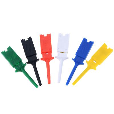 China audio & Video 6 Colors Plastic Test Hooks Clips For Logic Analyzers Logic Test Clip Flattening Test Hook Connection 5 Color Flat Cable Acce for sale