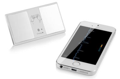 China New Single Lead Portable ECG Machine iPhone Heart Rate Monitor Handheld Cardiac Monitor Sick Sinus Syndrome Wecardio for sale