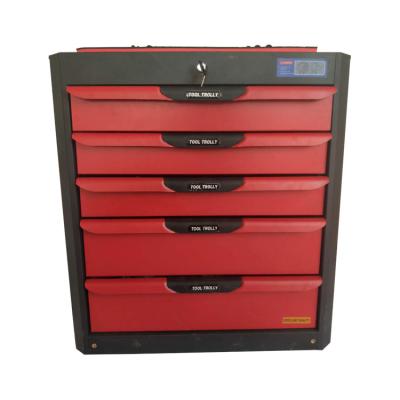 China BV OEM Stainless Steel 5 Drawer Tool Cabinet Trolley Mobile for sale