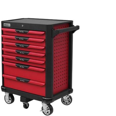 China ISO14001 Mechanics Tool Trolley Cold Rolled Steel 7 Drawer Tool Chest for sale