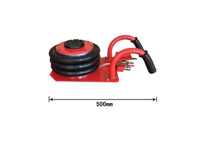 China 500mm Air Bladder Heavy Duty Car Jack 3 Tonne With Bending Handle for sale