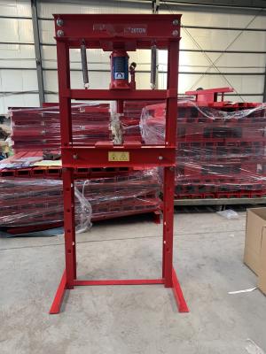 China Quadro portal de Jack 20 Ton Hydraulic Shop Press With da garrafa do metal à venda