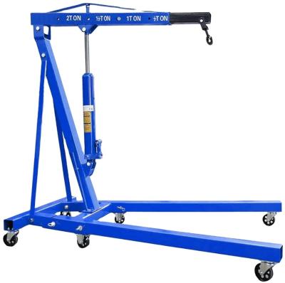 China Portable Manual 4000lbs Engine Lift Shop Crane CE Certification for sale
