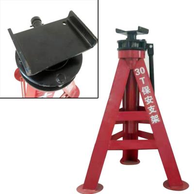 China Auto Shop Safety Tools 30 Ton Vehicle Jack Stand Heavy Duty Adjustable Height for sale