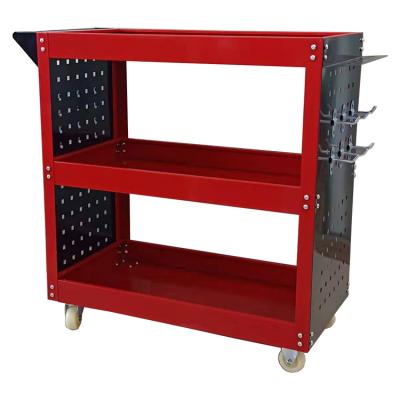 China Knock Down Small Movable 3 Tier Workshop Trolley Oem for sale