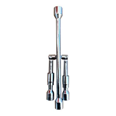 China Torque Cross Wheel Wrench , 14mm Cross Rim Wrench for sale