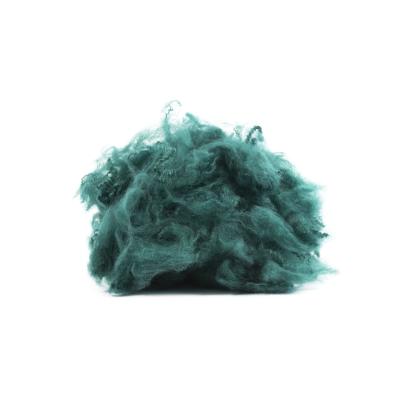 China GRS polyester stapel synthetische chemische gerecycled PSF low melt virgin polyester vezels Te koop