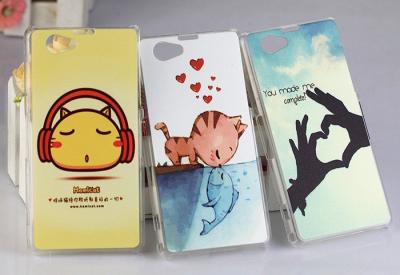China PC ( Glaze) + TPU Frame Sony Cell Phone Cases For Sony Xperia Z1 MINI for sale