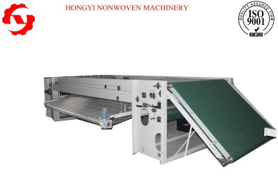 China Thermal Bond Nonwoven Fabric  Cross Lapper Machine , Automatic Fabric Spreading Machine for sale