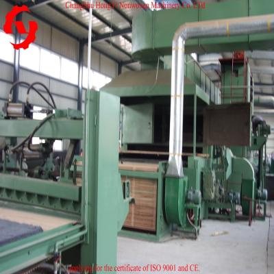 China 4.5m Nonwoven Needle Punching Quilt Making Equipment With Production Capacity 30~40T/D for sale