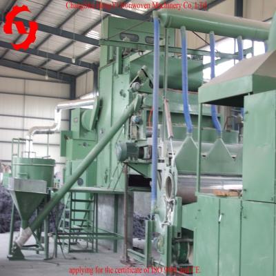 China 5.5 M Nonwoven Waste Felt Making Machine With CE / ISO9001 Certificate for sale