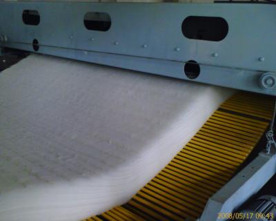 中国 接着剤の自由な詰め物のための機械4.5mを作る不織のの企業の生地のキルト 販売のため