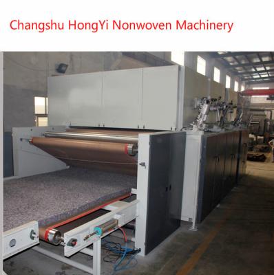 China Nonwoven Thermal Bond Wadding Felt Making Machine For Filter Material 60-1500g/M2 for sale