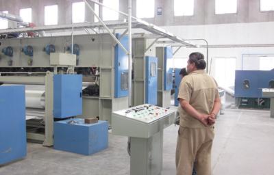 China Needle Punched Nonwoven Fabric Making Machine For Shopping Bag 100-350kw for sale