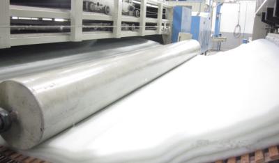 China Cadena de producción no tejida consolidada hecha girar 5000m m con el peso 100-1000g/M2 en venta
