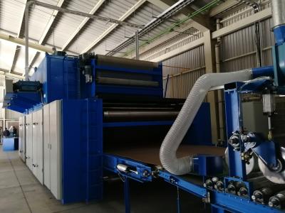 Chine HONGYI 10m Nonwoven themal bonding oven heated by natural gas à vendre