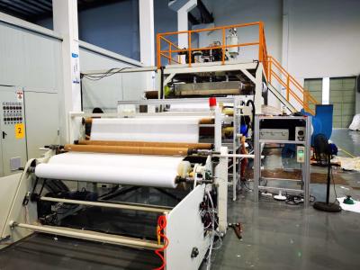 China máquina não tecida da fabricação da tela de 150gsm 160cm para o ar Filltration à venda